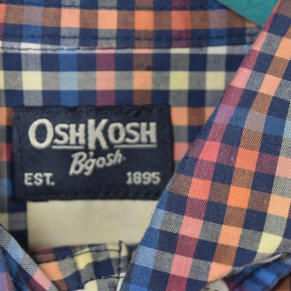 plaid button down bodysuit - Picture 5 of 7